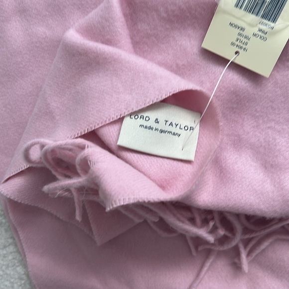 NWT Vintage Acrylic Pink Scarf Germany - Picture 5 of 5